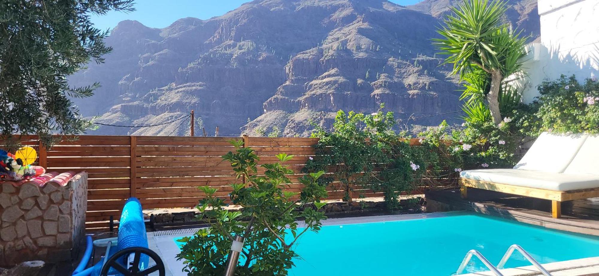Casa Agustin Pool 27 ºc Βίλα Fátaga Εξωτερικό φωτογραφία